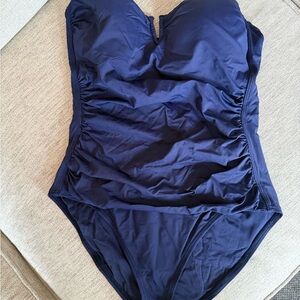 Tommy Bahama One-Piece Swimsuit--Navy